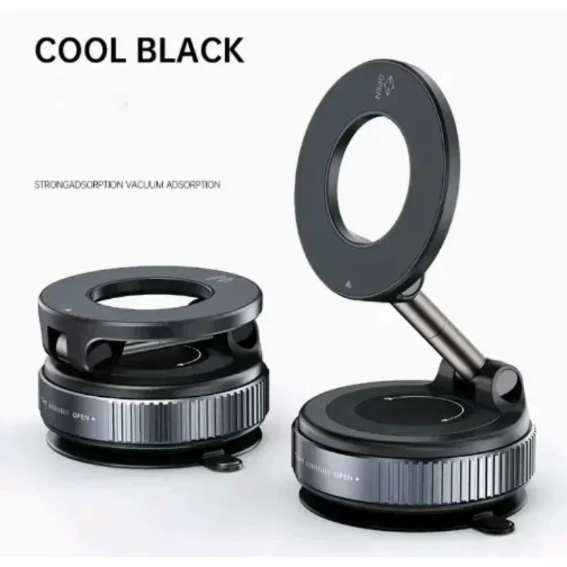 Car Phone Holder Vacuum Magnetic Phone Stand 360° rotatable
