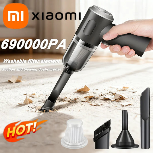Xiaomi Wireless Car Vacuum Cleaner Cordless Handheld High-power For Home Office Car